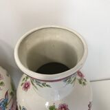 Pair of large vases Old Strasbourg