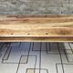Large solid wood dining table