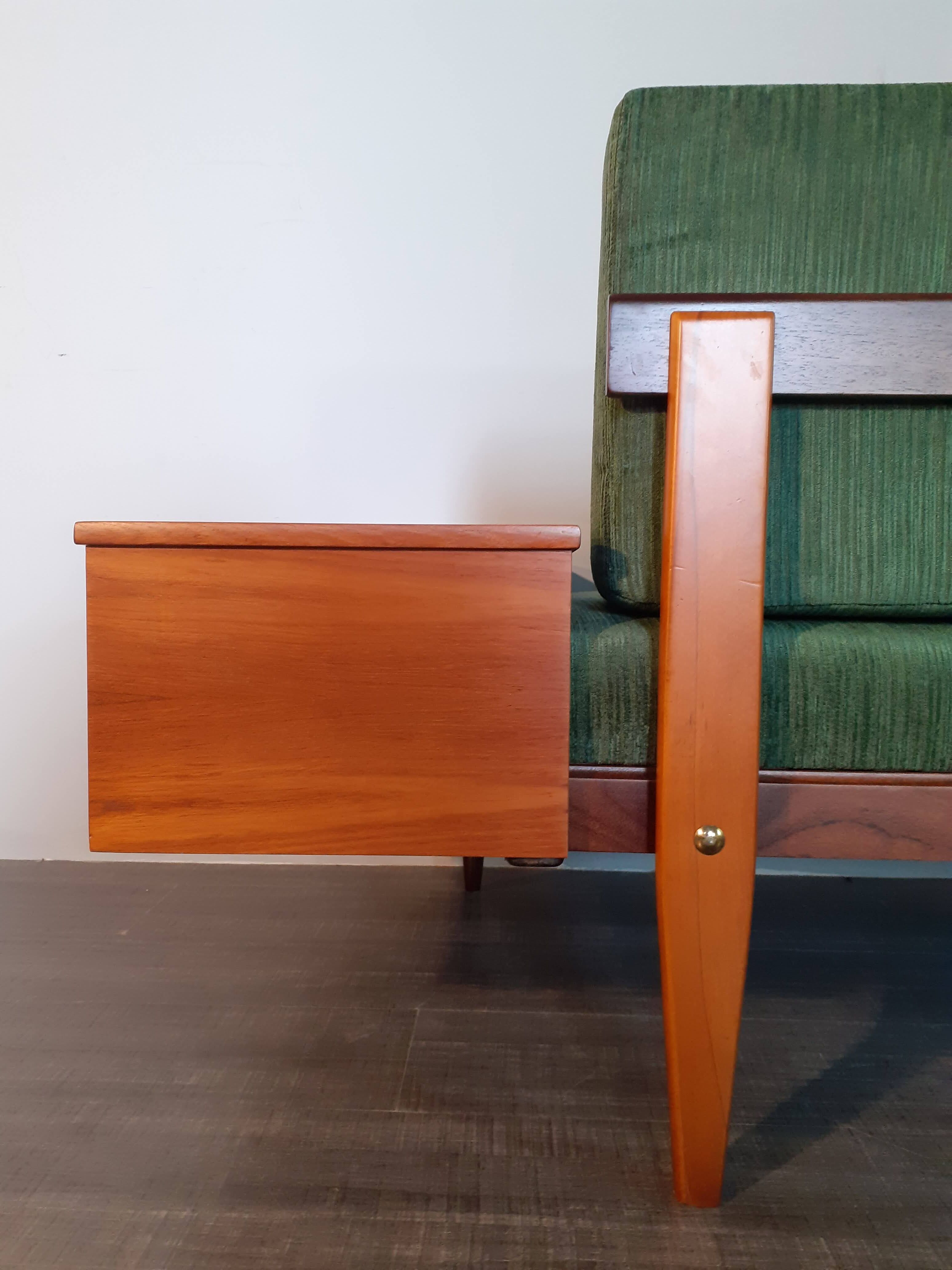 Living room set 2 Norwegian daybeds Ingmar Relling and teak corner table