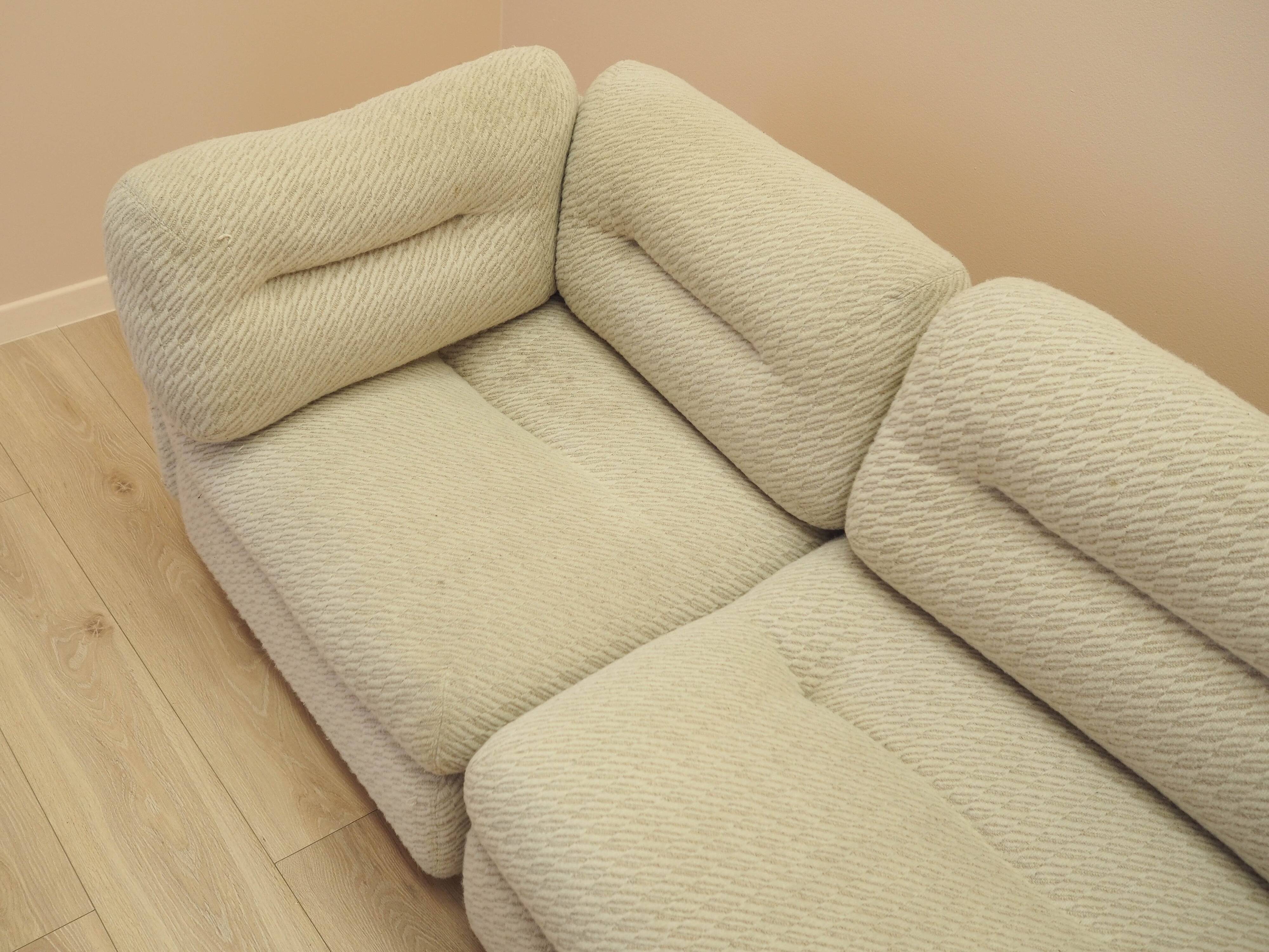 Beige modular sofa, Italian design, 1960s, made in Italy
