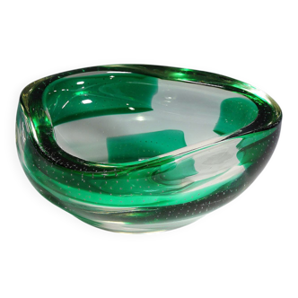Dino Martens for Aureliano Toso glass bowl Coppa Pesante 1940s