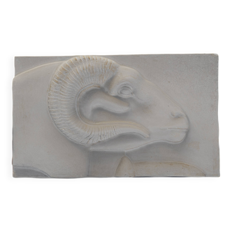 Plaster reproduction of an Egyptian ram deity