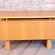 Mid-Century Ash Writing Desk, Czechoslovakia, 1960s