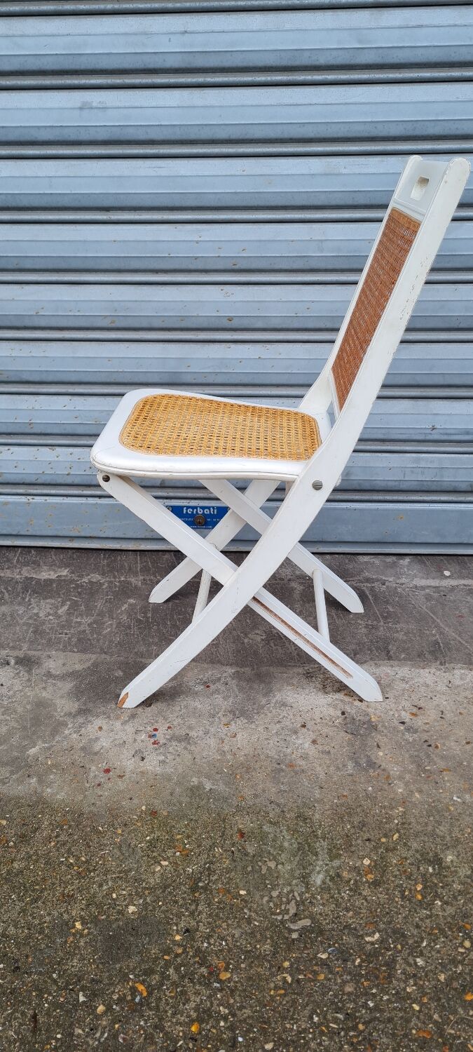 Folding chair wood and canning