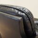 Black armchair, Italian design, 1980s, production: Italy