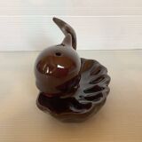 Zoomorphic whale ring cup