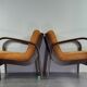 Pair of Armchairs INKA design Kropaček & Kozelka, Czech Mid-Century 1944