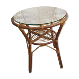 Rattan table