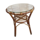 Table en rotin