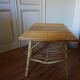 Rattan coffee table, 1960s-70s