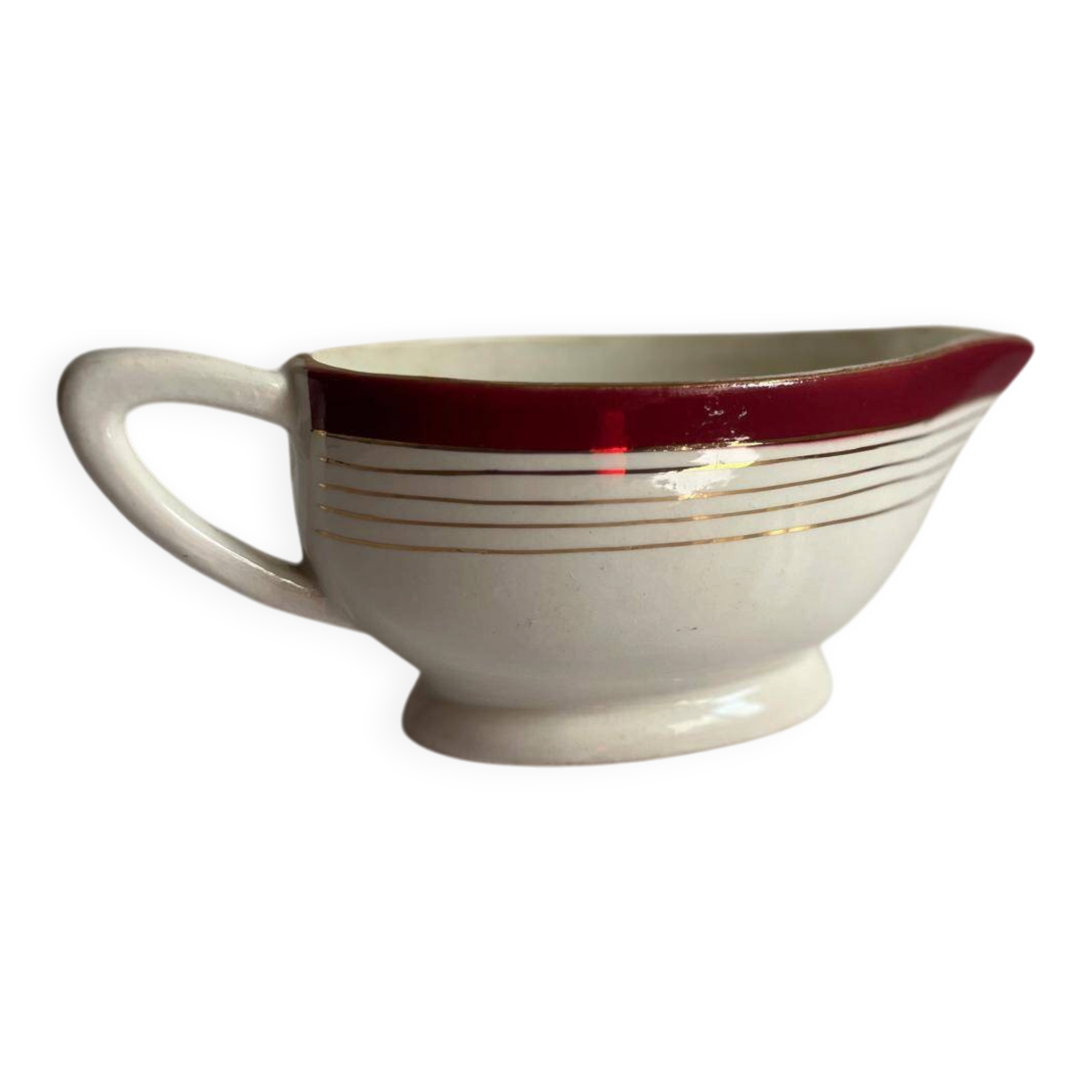 Sauce boat Sarreguemines