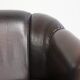 Unique sheepskin 3-seater sofa with deep colours and a distinctive design