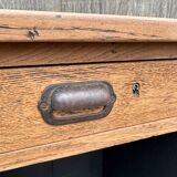 Solid oak counter