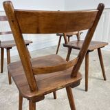5 Schneck chairs from the 1950s