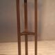 High circular stool