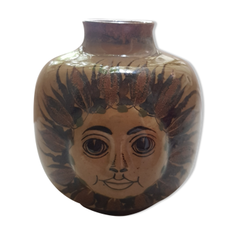 Carlos Villanueva vintage cermal vase
