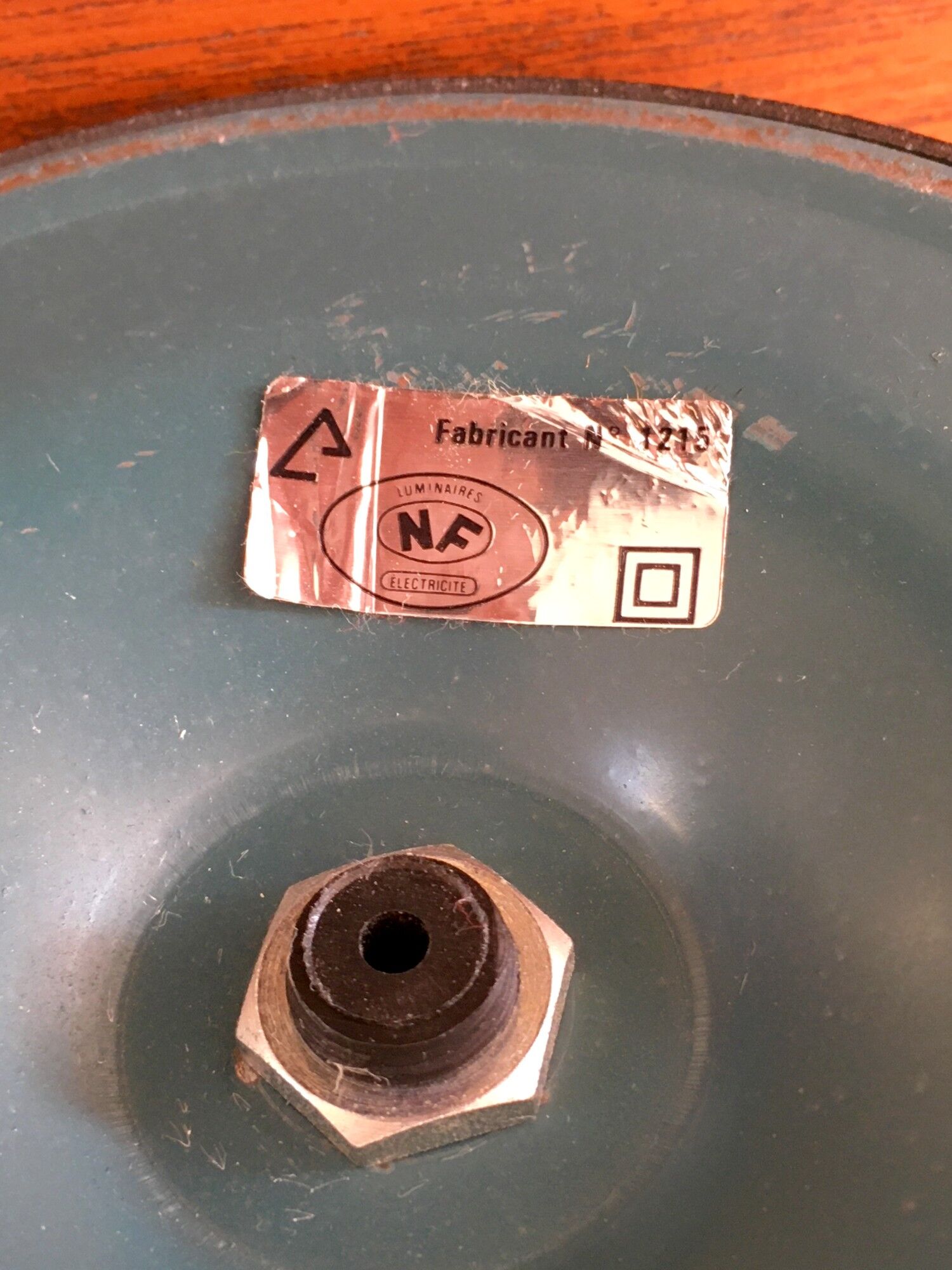 Vintage Aluminor lamp, 70s