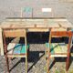 Table en teck avec ses 6 chaises