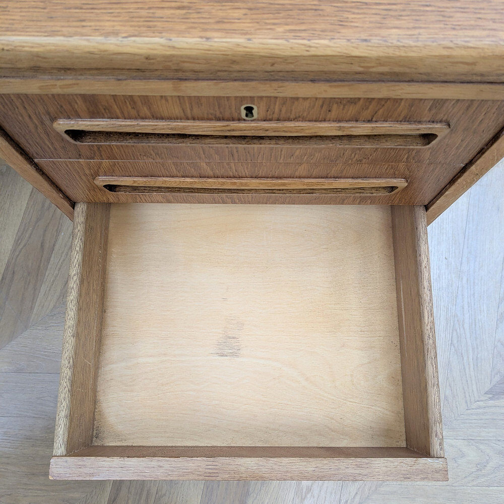 Scandinavian desk J. Svenstrup, double-sided