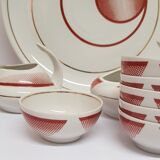 Service de desserts Art déco