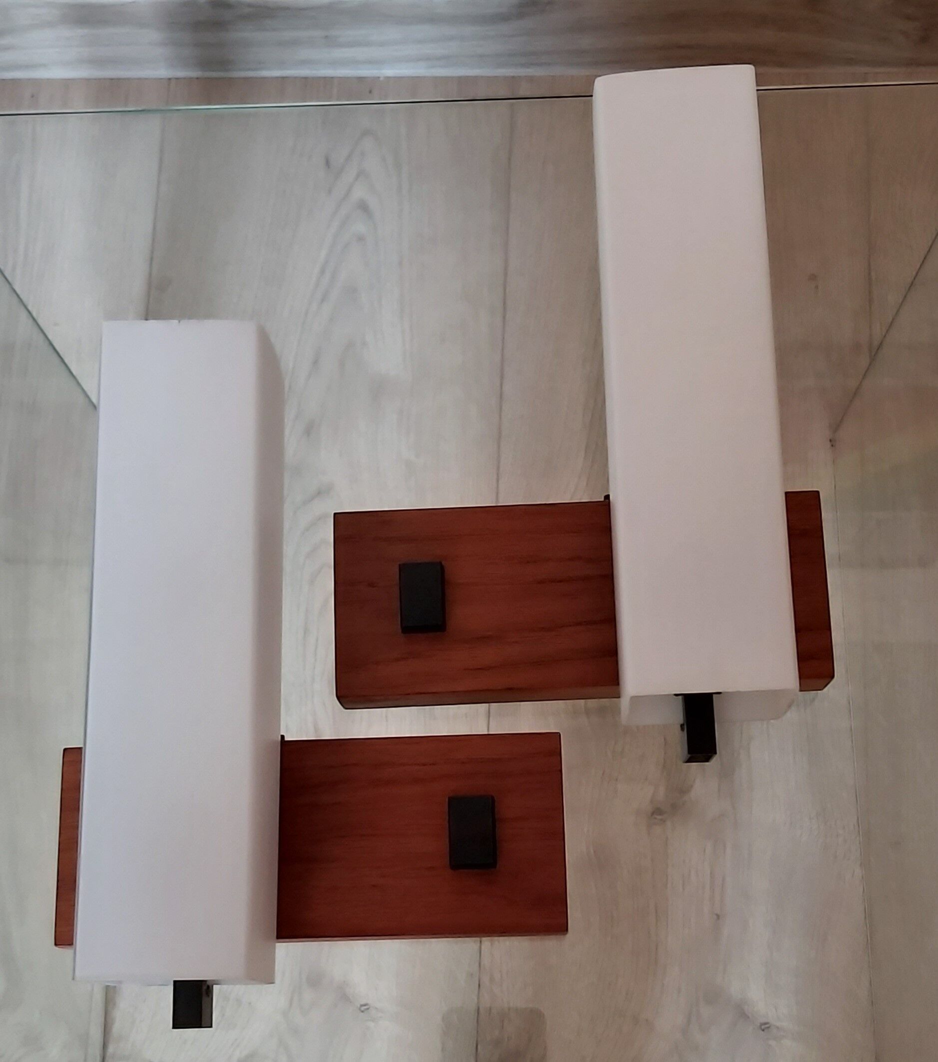 Pair of Wall Lamps, Denmark, 1970s