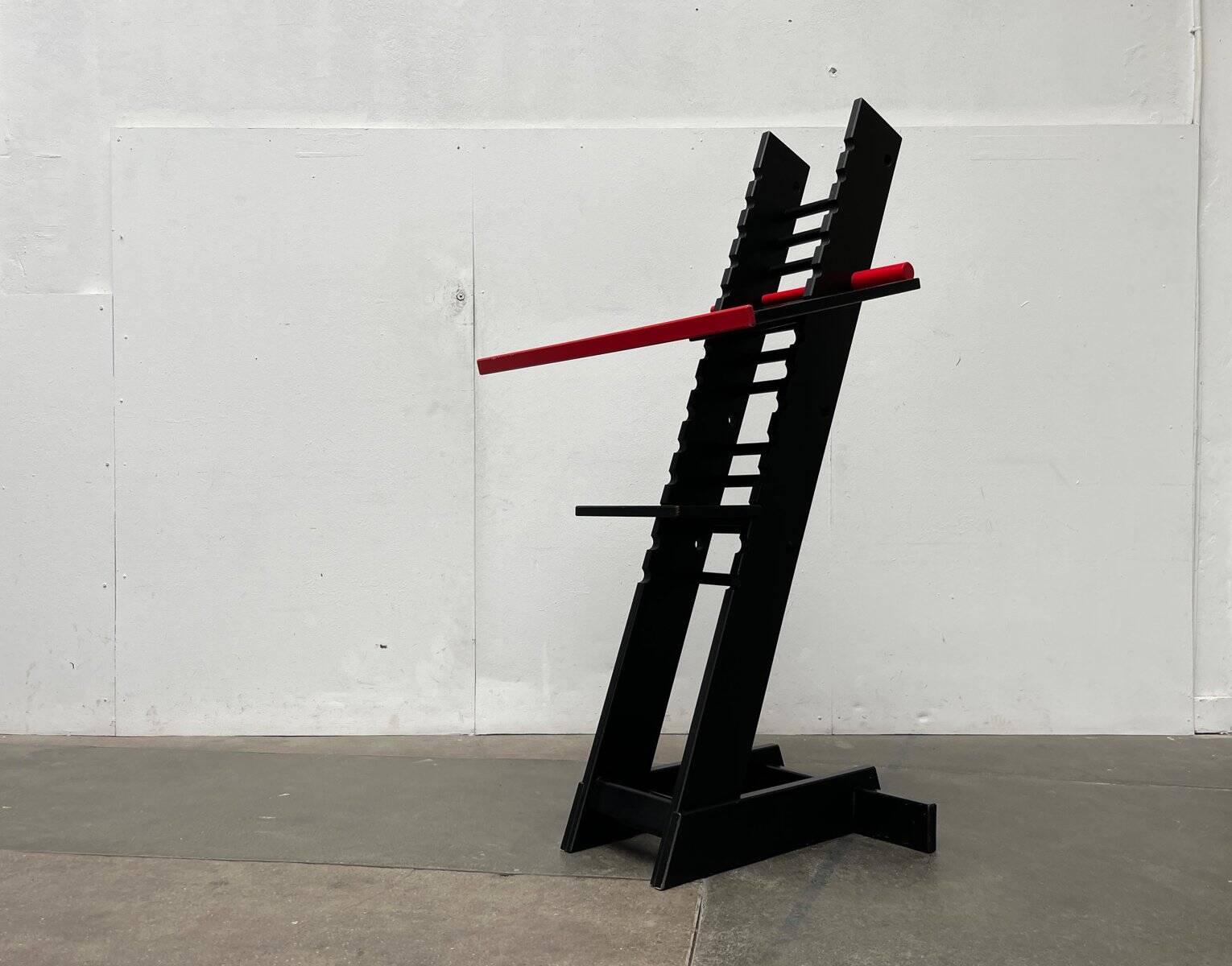 Postmodern standing desk by Holznest Design