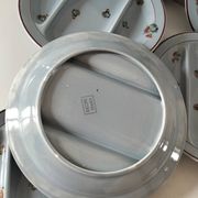 7 assiettes compartimentées Salins France