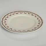 Set of 6 dessert plates | Bernardaud | Garland of roses