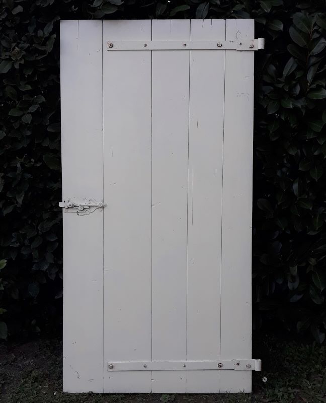 Door h175xl89.8cm cellar, outbuilding