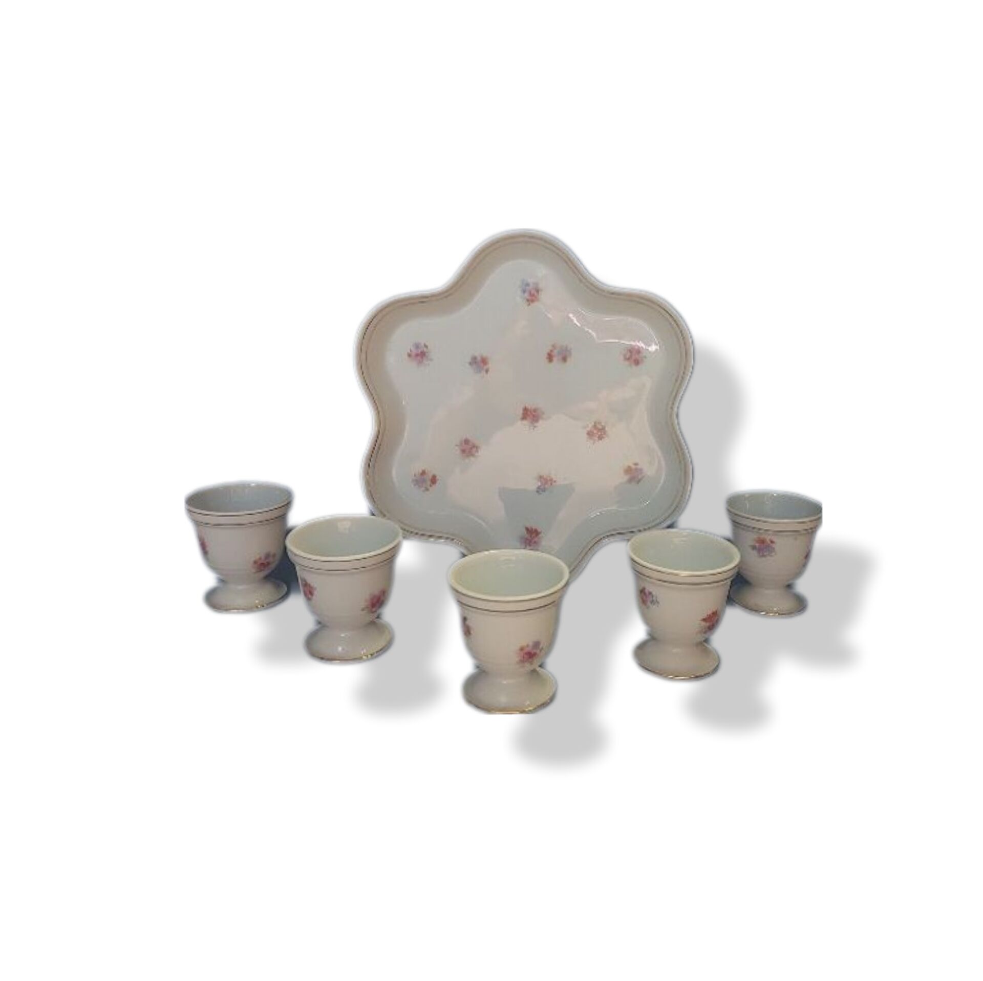 Serving tray at 5 shellfish