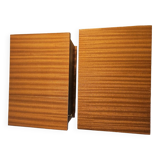 Paire de chevets en bois vintage