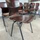 Lot of 16 obo erome chairs, 70s Germany