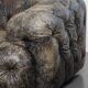 Chesterfield cowhide sofa