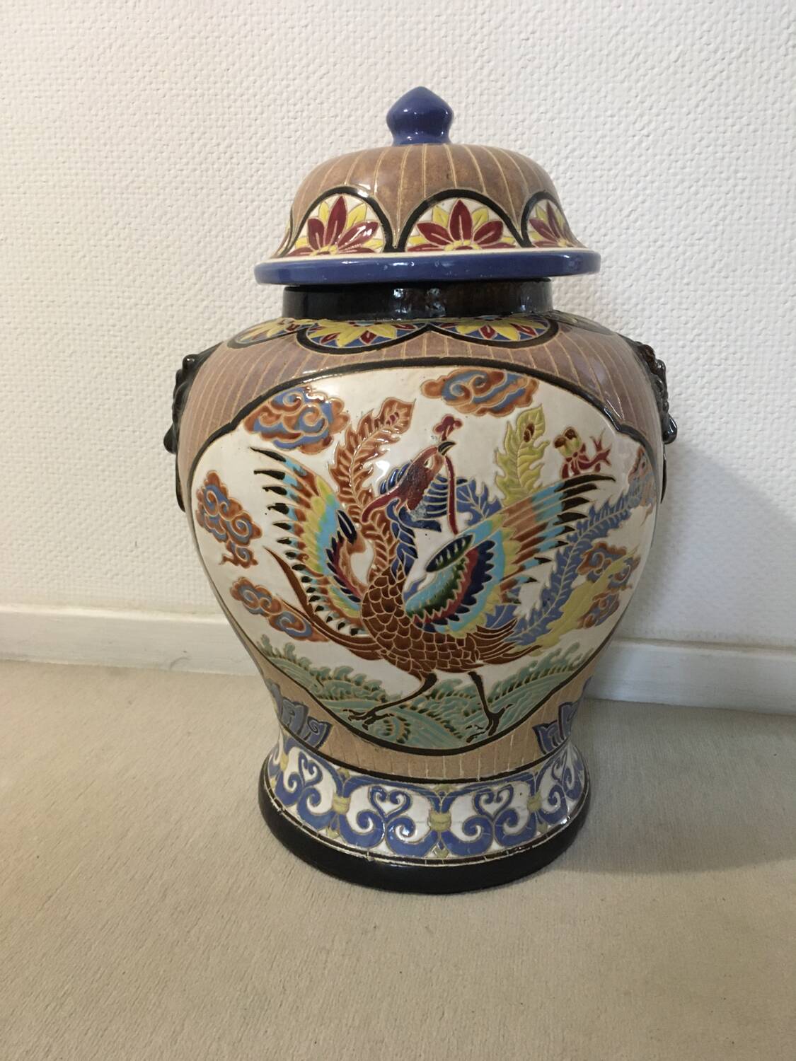 Vase décoratif ethnique