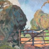Landscape signed 20th century school