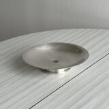 Shiny silver metal cup