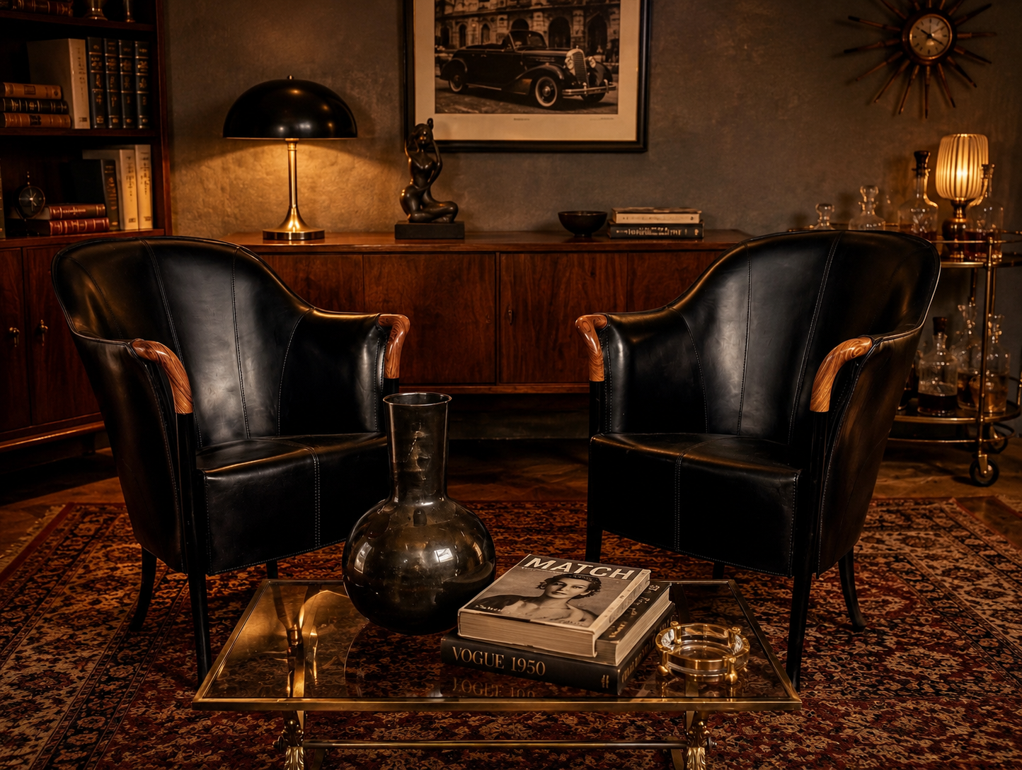 2 designer armchairs by Umberto Asnago for Giorgetti Italy