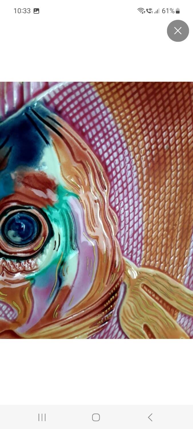 Vintage fish dessert service