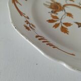 Antique Moustiers style plate, Museums of France edition