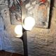 Brutalist floor lamp