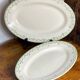 Service plates, ironstone, Violetta collection, Longwy