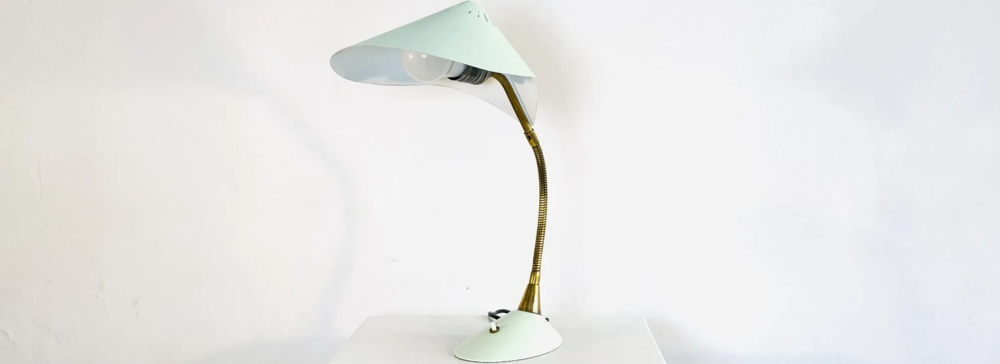 Cobra Desk Lamp By Gebrüder Cosack, Germany, 1950S