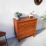 Chest of drawers vintage compass feet