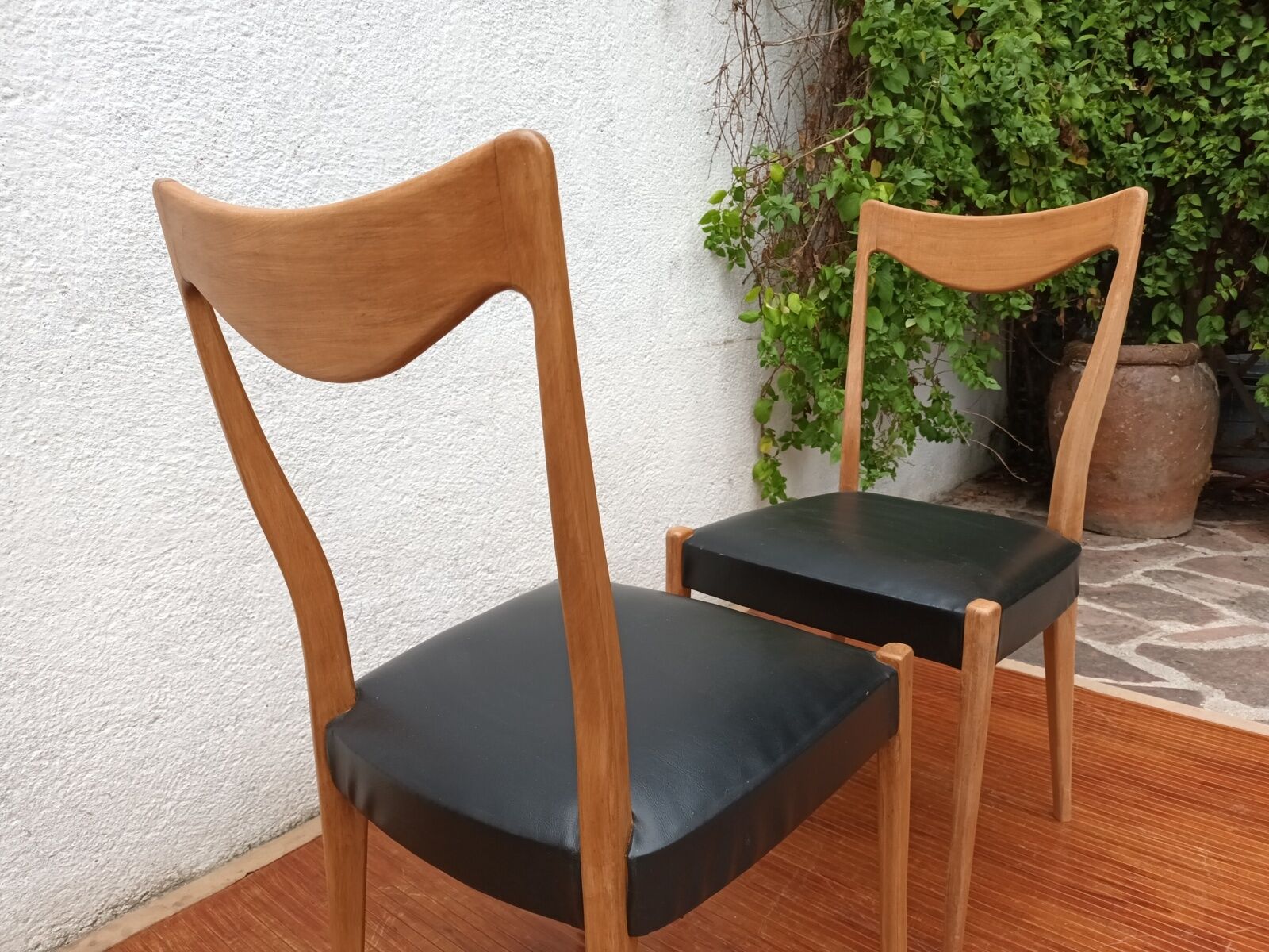 Scandinavian folding teak table
