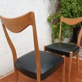 Scandinavian folding teak table