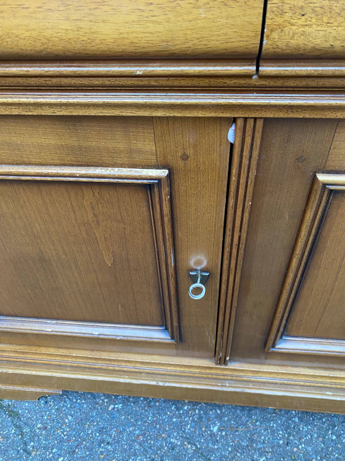 Louis Philippe style wooden sideboard from the 20th century, 190cm