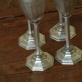Set of 4 metal cups