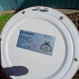 Suspension / large wicker basket
