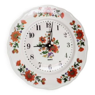 Pendulum, Limoges porcelain clock, Hangarter plate pendulum