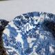 2 old English raviers Myott England, blue décor